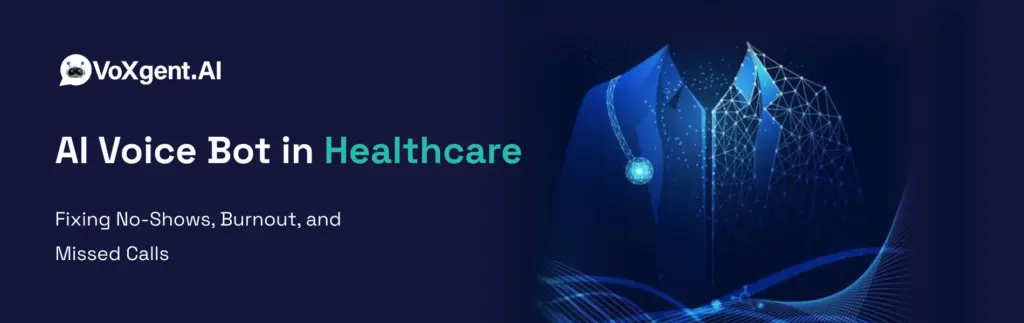 AI Voice Bot in Healthcare: Fixing No-Shows, Burnout, and Missed Call